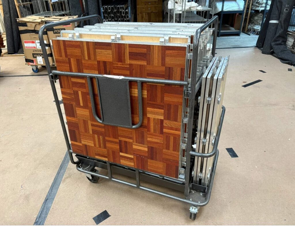 Delivery and setup dancefloors los angeles